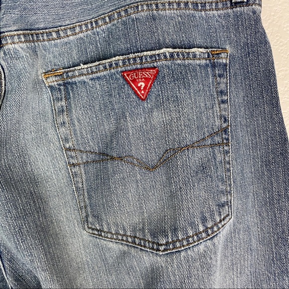 Guess Vintage Distressed Jeans Mens Size 38X32 - Picture 8 of 8